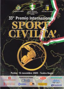 sport civiltà 2009